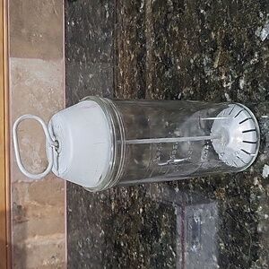 VINTAGE Hazel Atlas Hand Mixer Malted Milk